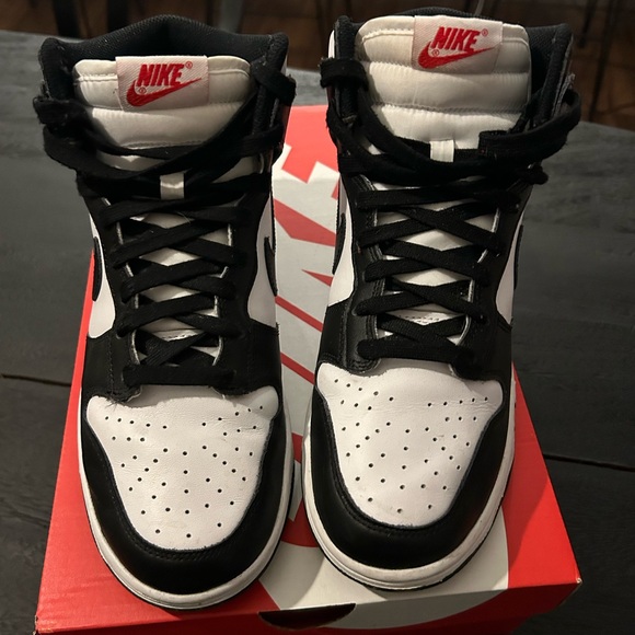 Nike Dunk High black and white - Picture 6 of 7